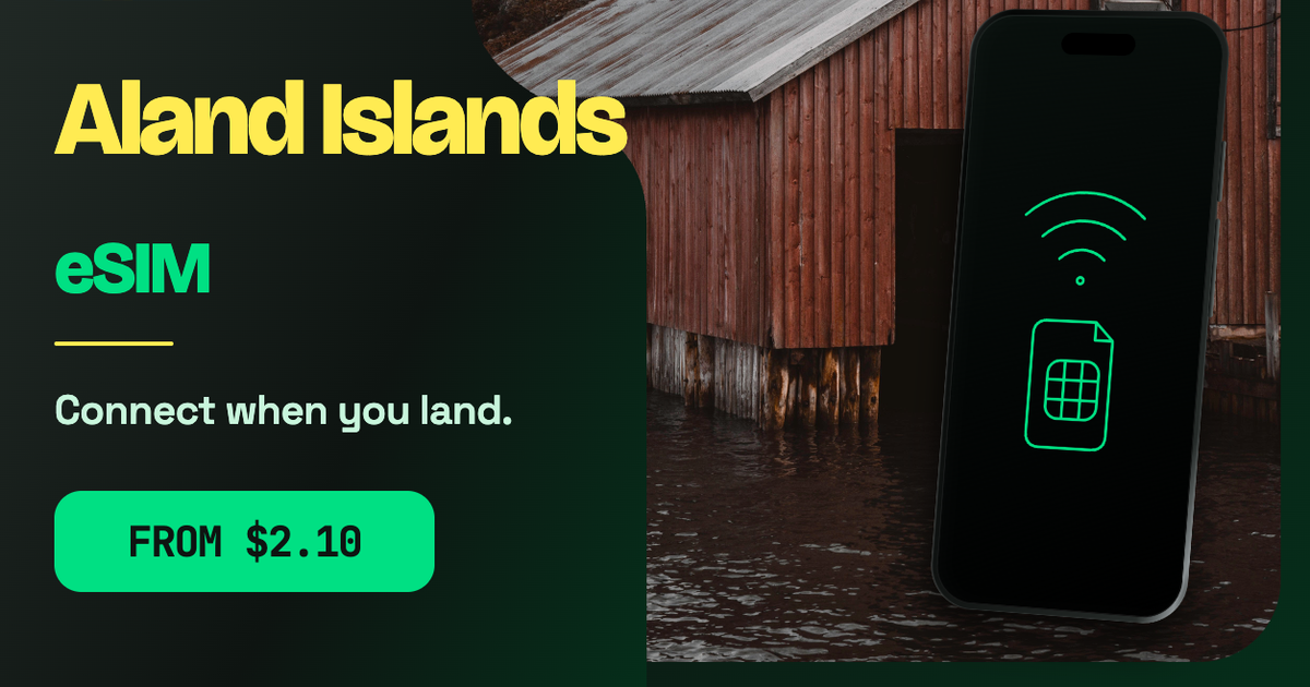 Åland Islands eSIM travel data guide