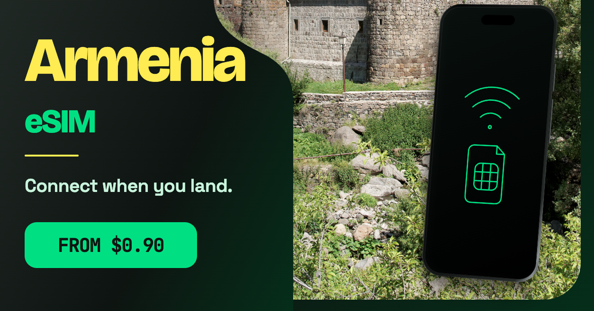 Armenia eSIM travel data guide