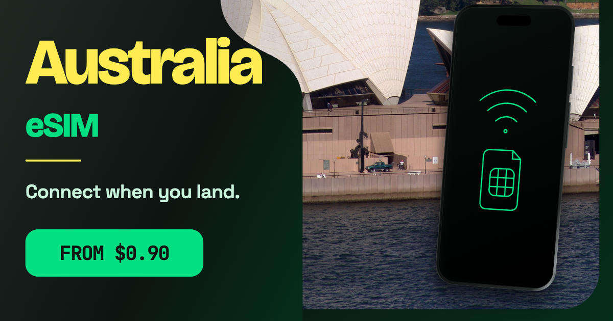Australia eSIM travel data guide