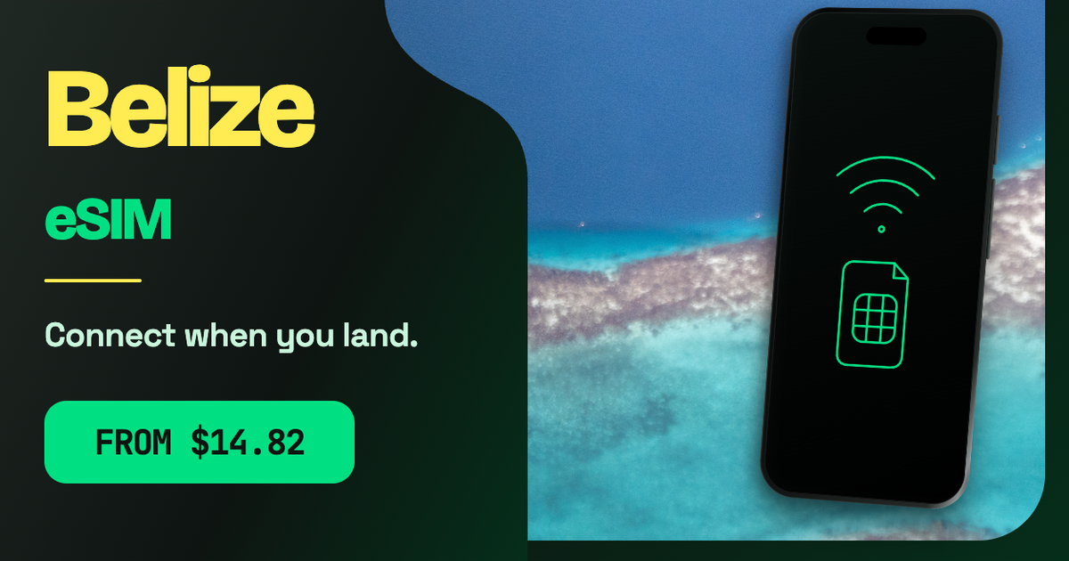 Belize eSIM travel data guide