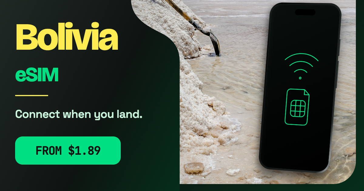Bolivia eSIM travel data guide