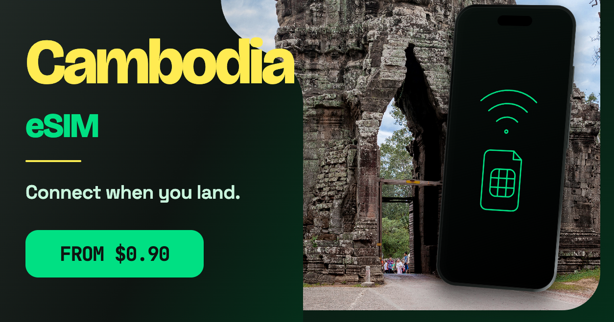 Cambodia eSIM travel data guide