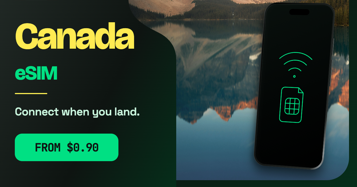 Canada eSIM travel data guide