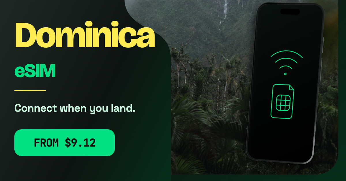 Dominica eSIM travel data guide
