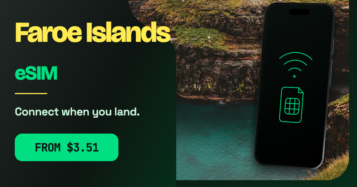 Faroe Islands eSIM travel data guide