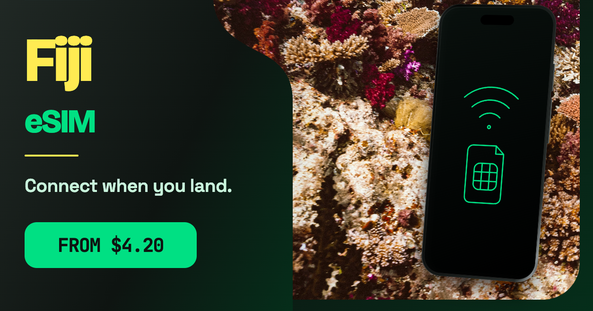 Fiji eSIM travel data guide