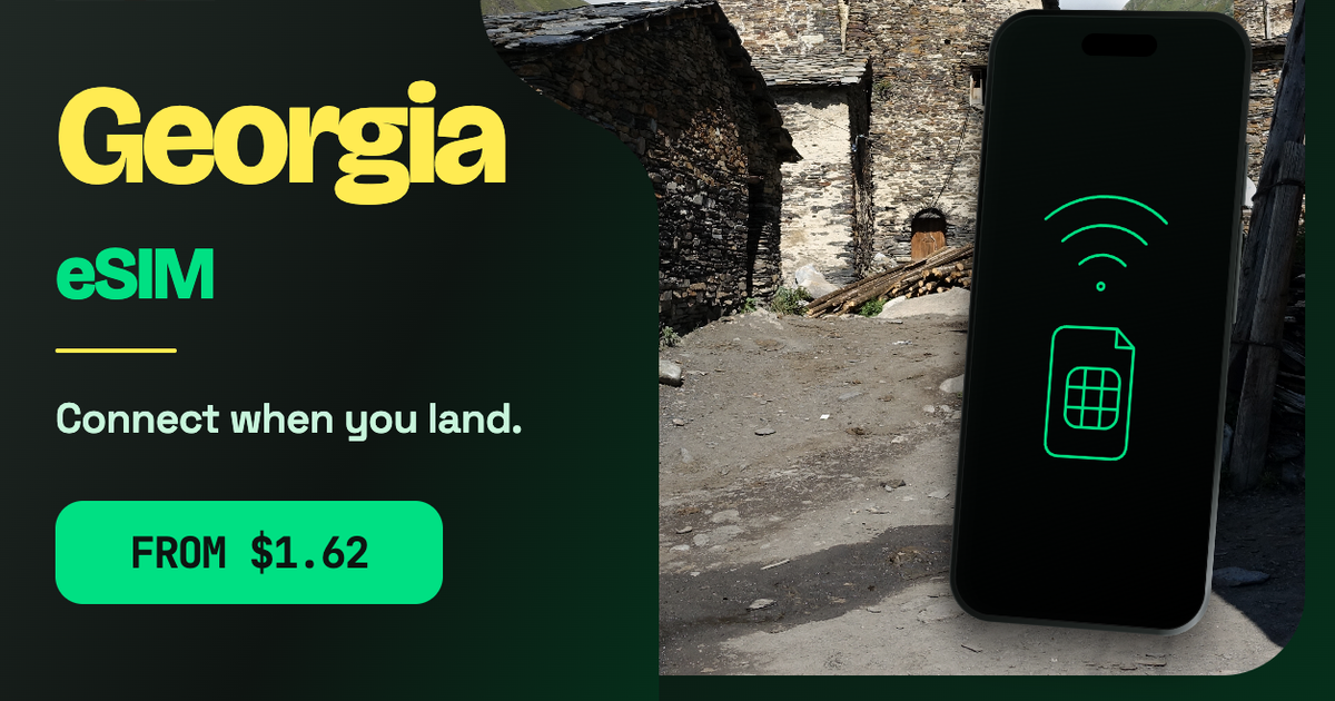 Georgia eSIM travel data guide