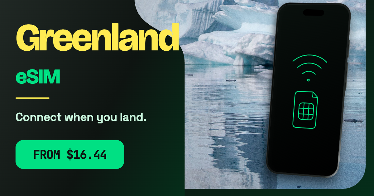 Greenland eSIM travel data guide