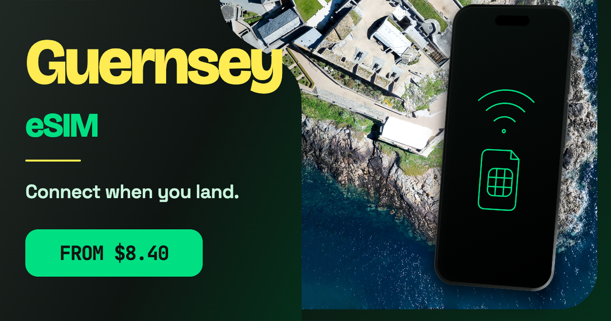 Guernsey eSIM travel data guide