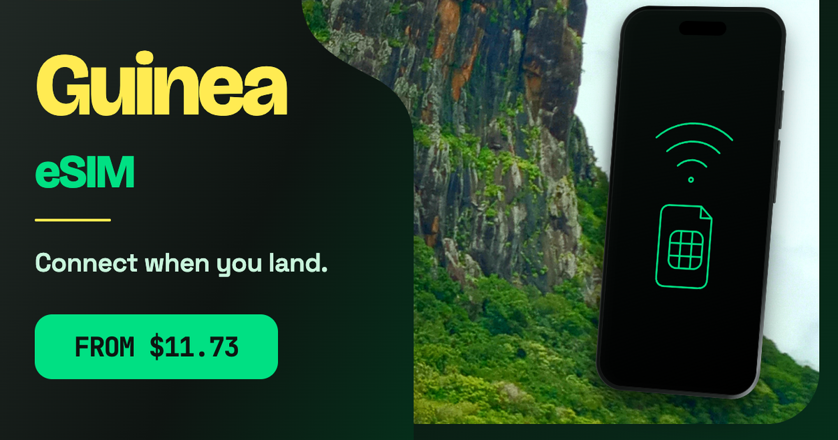 Guinea eSIM travel data guide