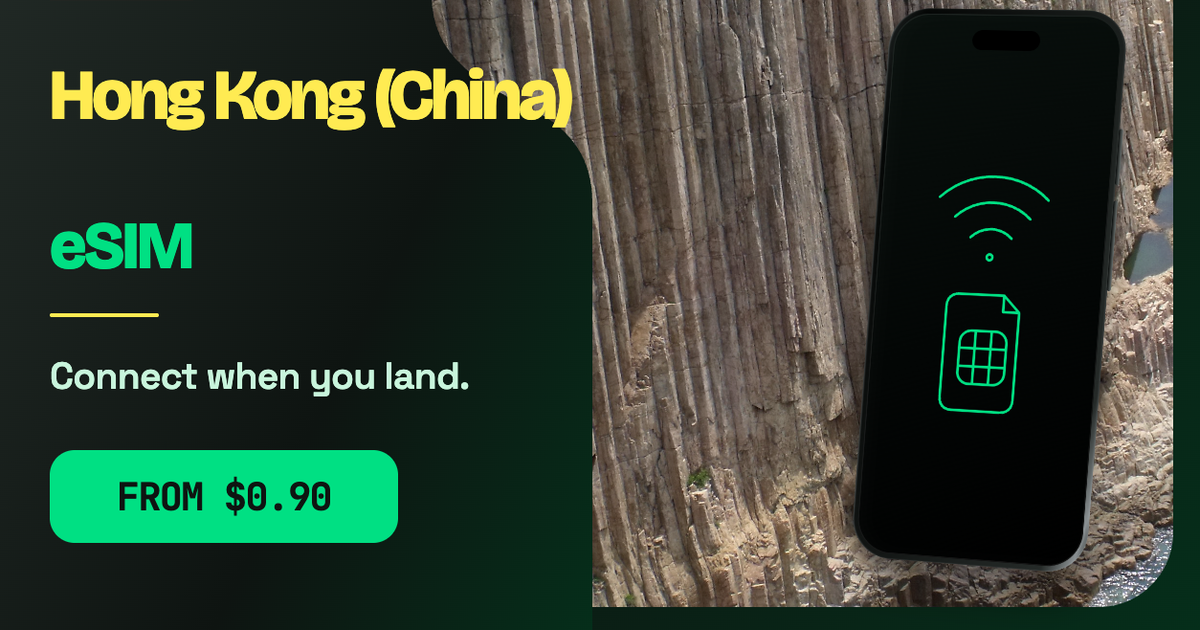 Hong Kong eSIM travel data guide