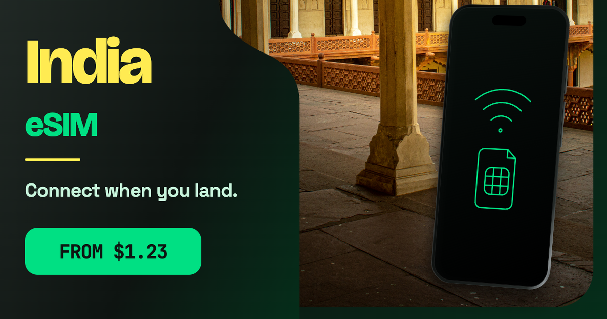 India eSIM travel data guide