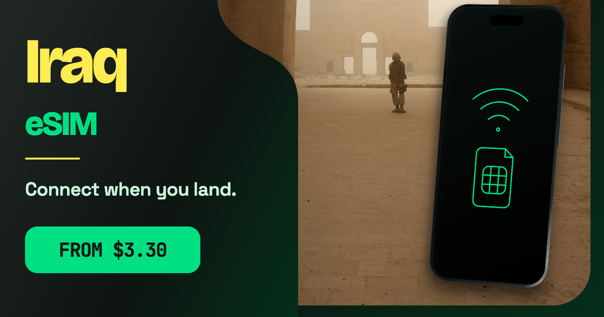 Iraq eSIM travel data guide