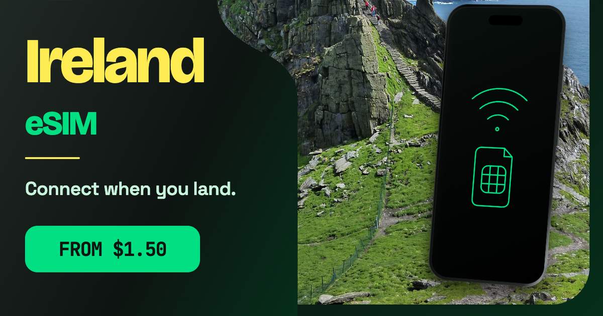 Ireland eSIM travel data guide