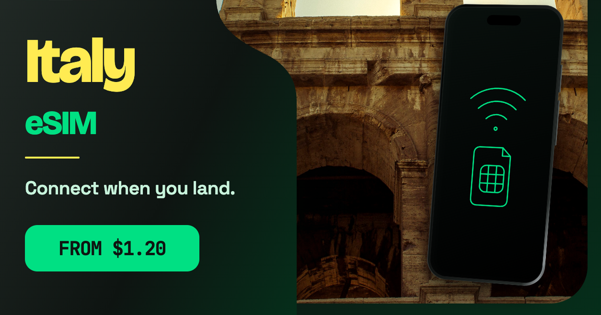 Italy eSIM travel data guide