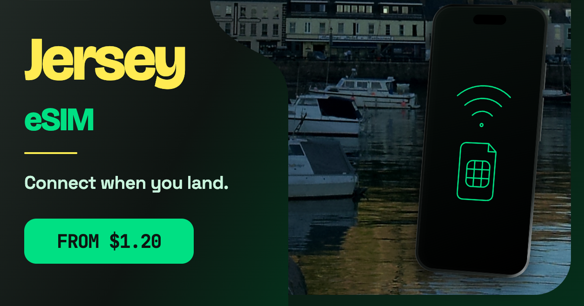 Jersey eSIM travel data guide