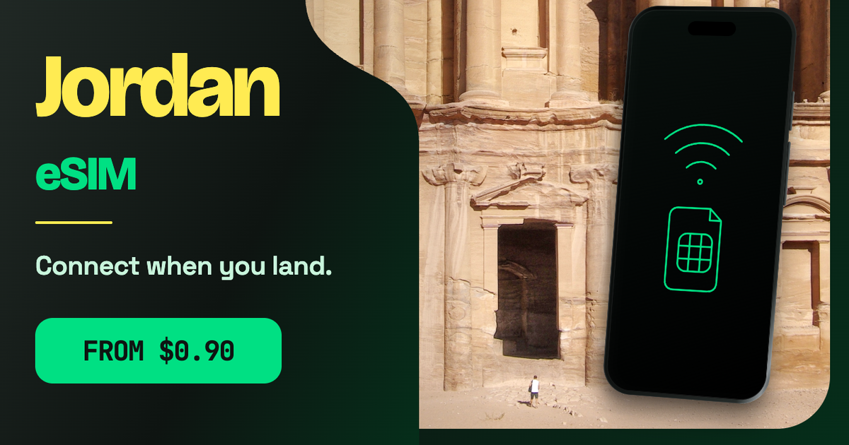 Jordan eSIM travel data guide