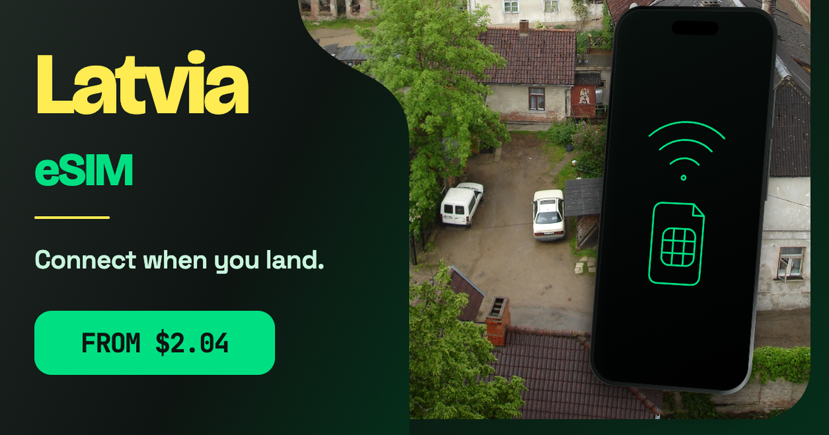 Latvia eSIM travel data guide