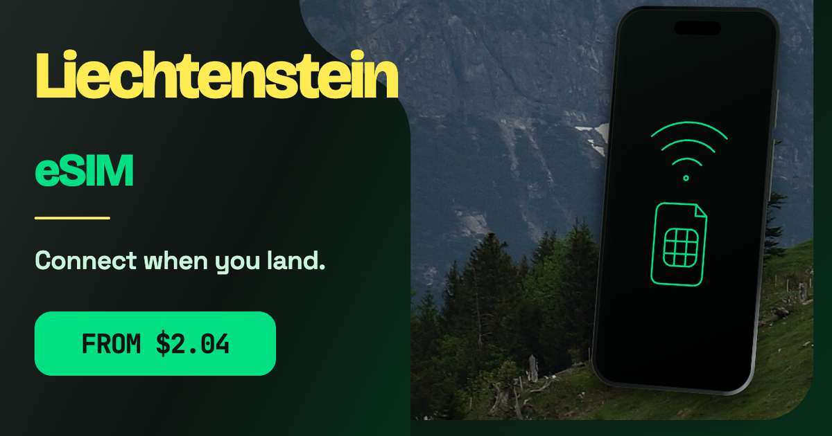 Liechtenstein eSIM travel data guide