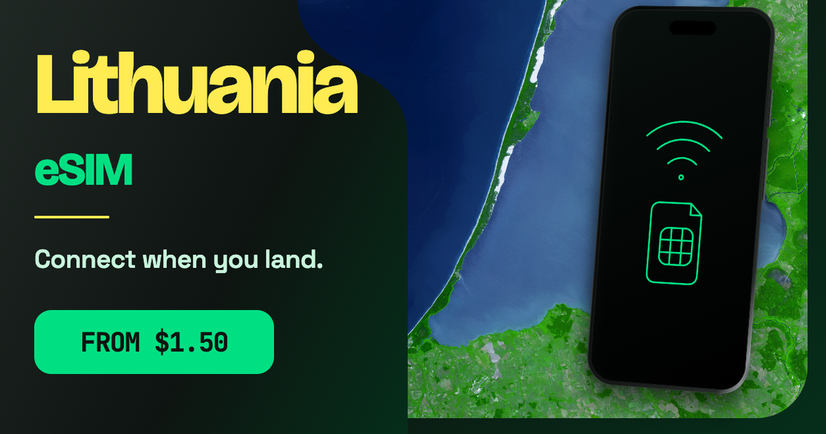 Lithuania eSIM travel data guide