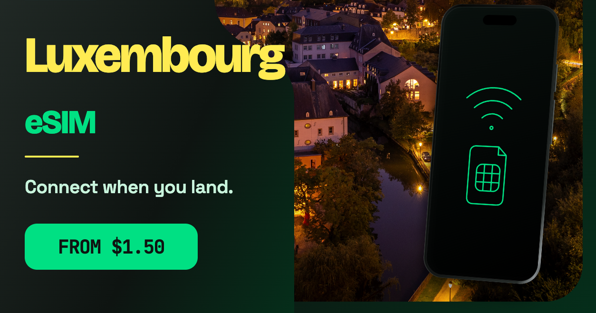 Luxembourg eSIM travel data guide