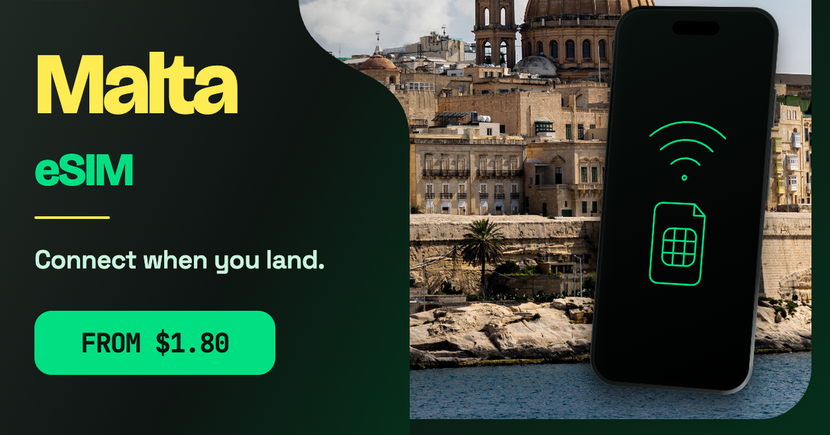 Malta eSIM travel data guide