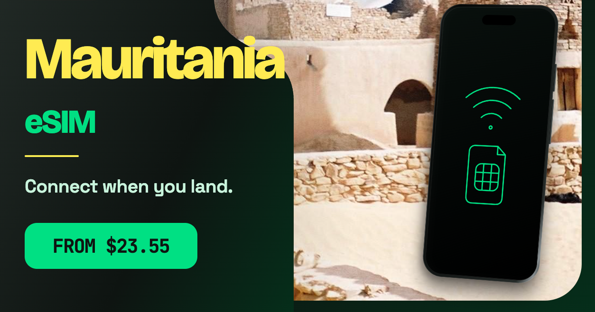 Mauritania eSIM travel data guide