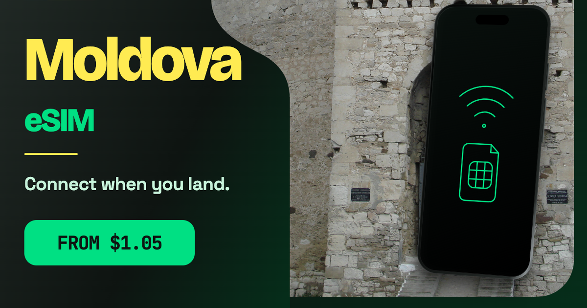 Moldova eSIM travel data guide