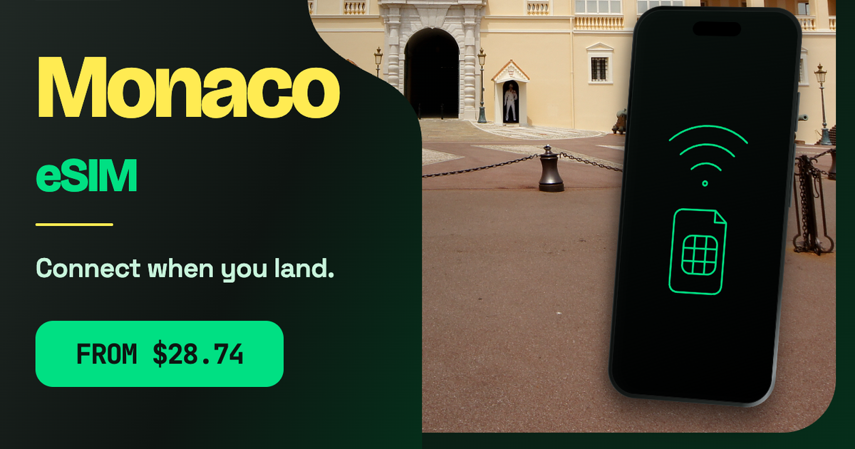 Monaco eSIM travel data guide