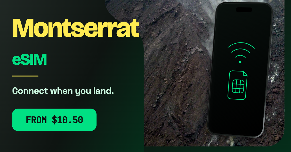Montserrat eSIM travel data guide