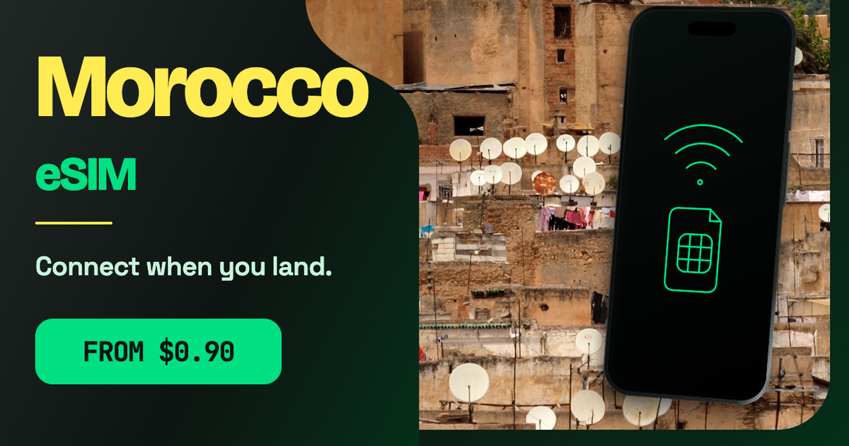 Morocco eSIM travel data guide