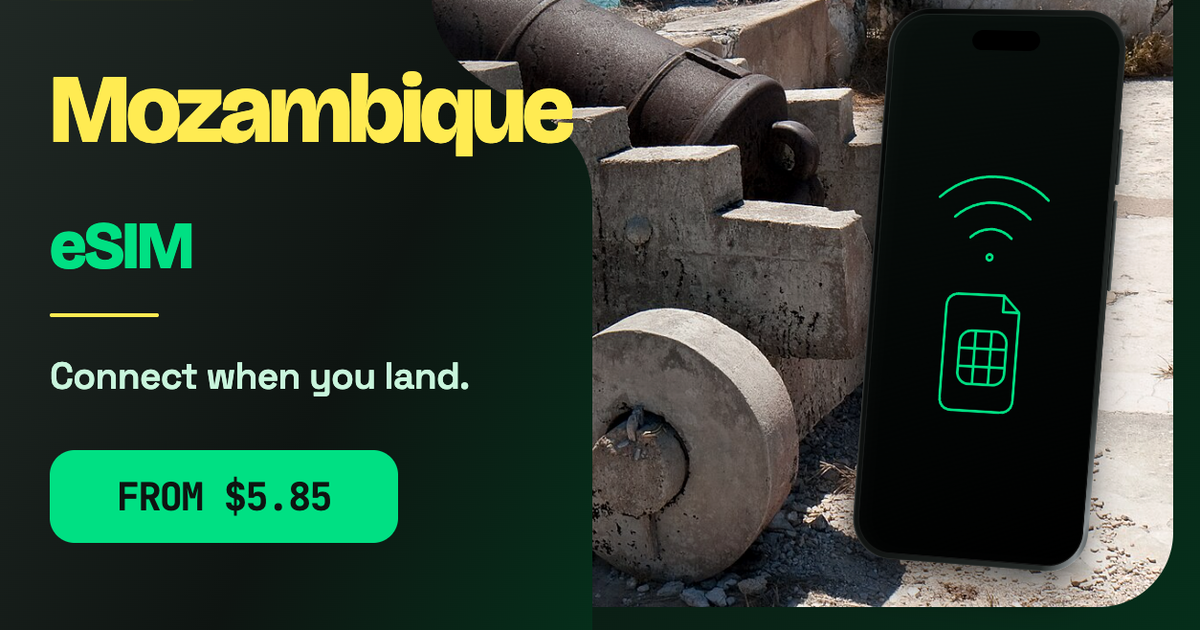 Mozambique eSIM travel data guide
