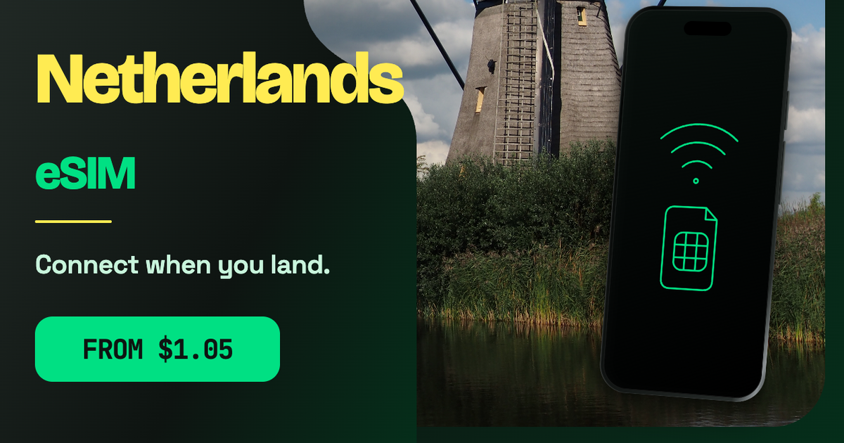 Netherlands eSIM travel data guide