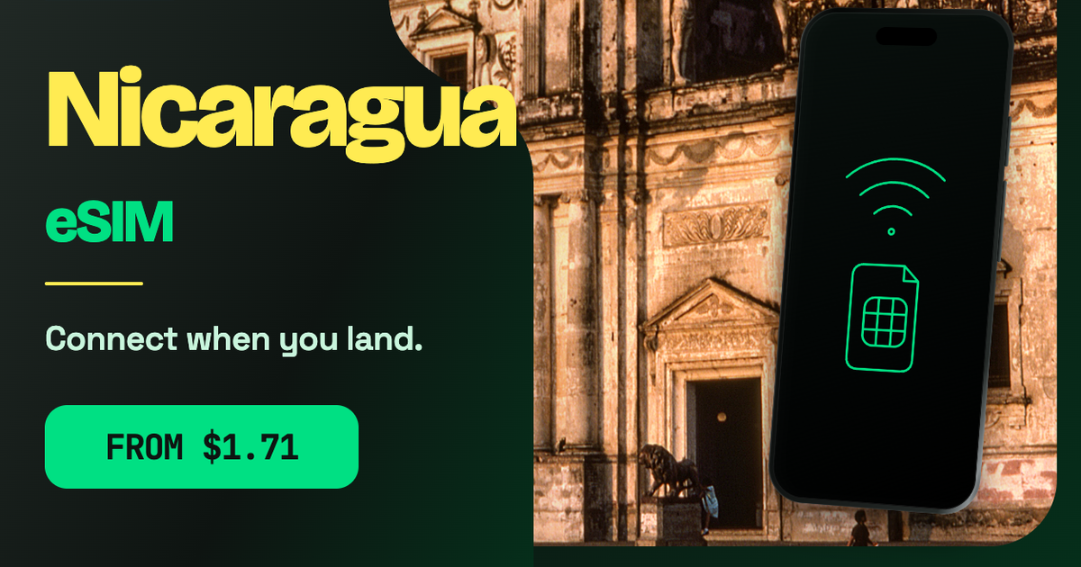 Nicaragua eSIM travel data guide