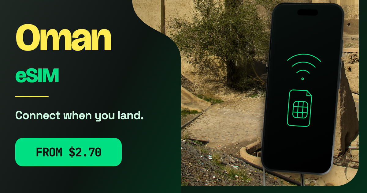 Oman eSIM travel data guide