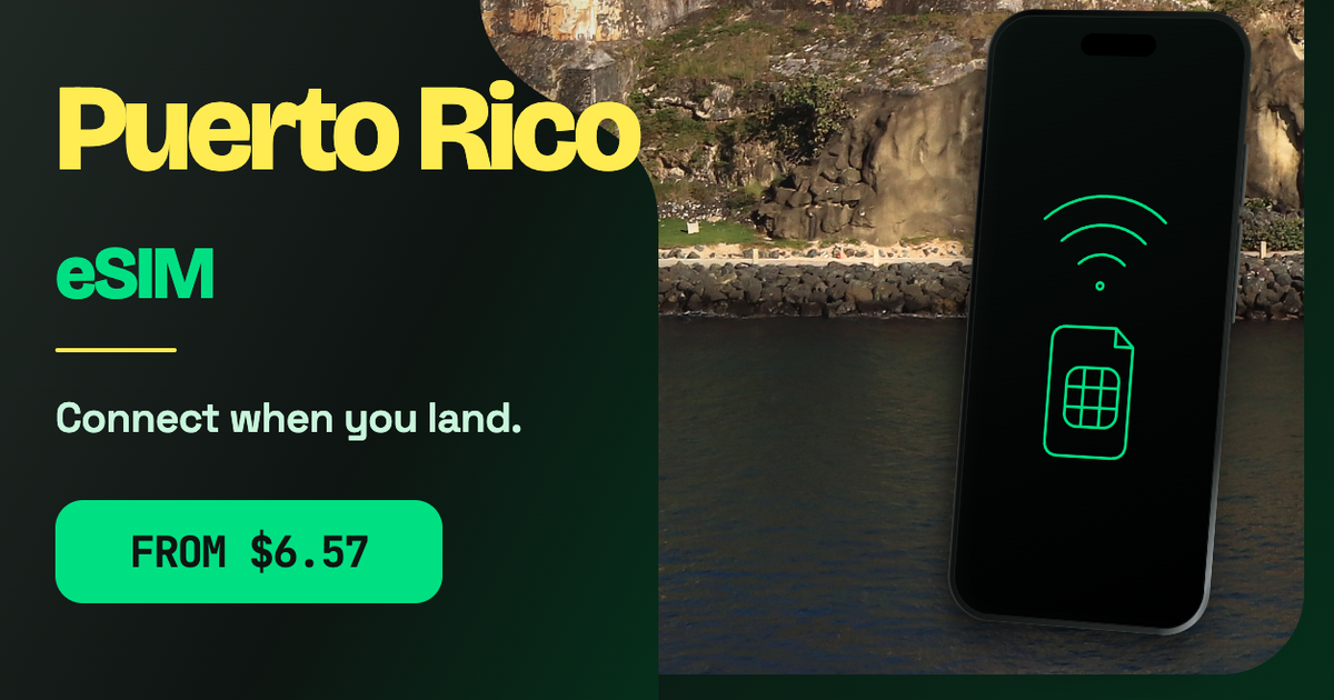 Puerto Rico eSIM travel data guide