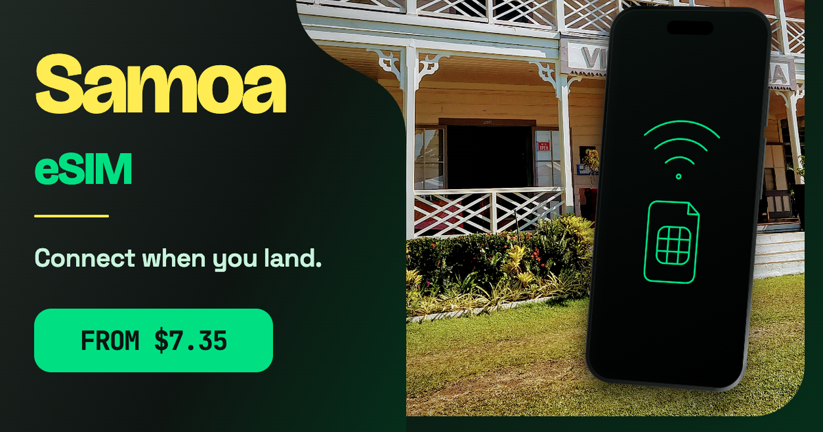 Samoa eSIM travel data guide