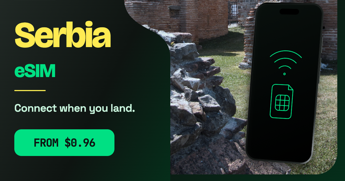 Serbia eSIM travel data guide