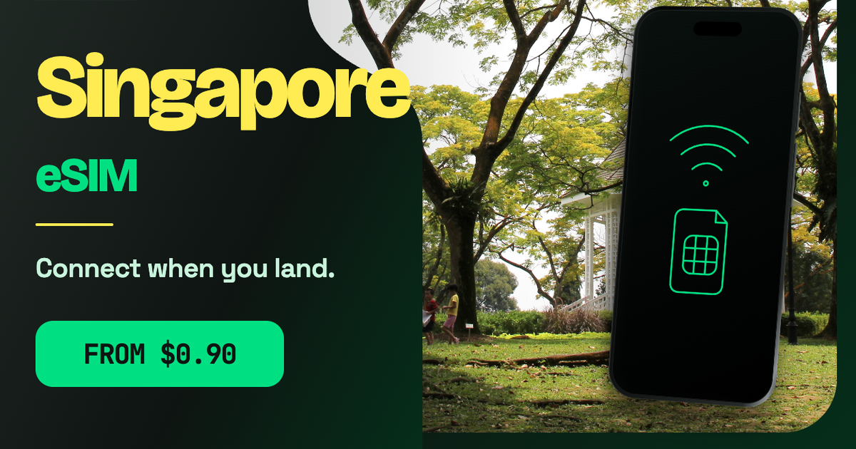 Singapore eSIM travel data guide