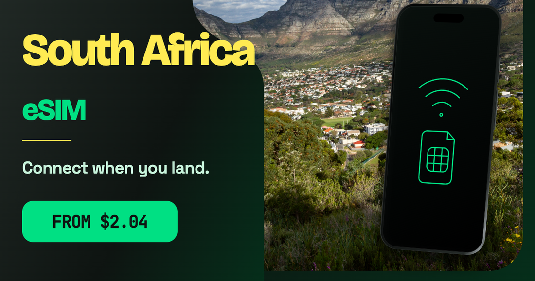South Africa eSIM travel data guide
