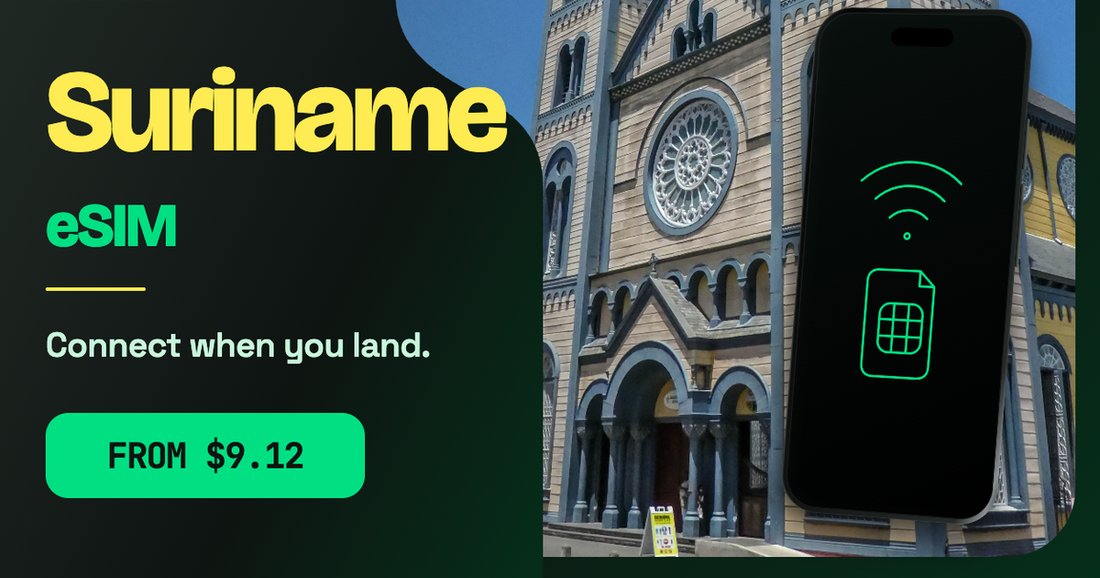 Suriname eSIM travel data guide