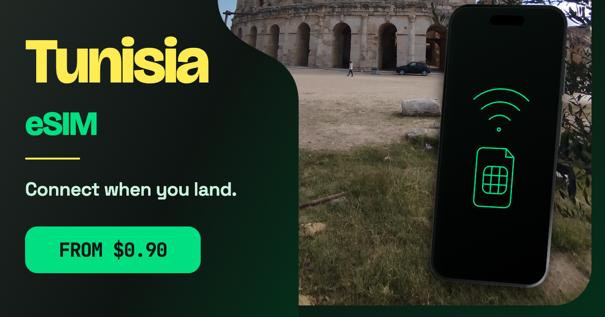 Tunisia eSIM travel data guide