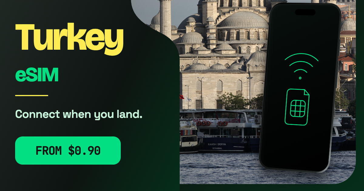 Turkey eSIM travel data guide