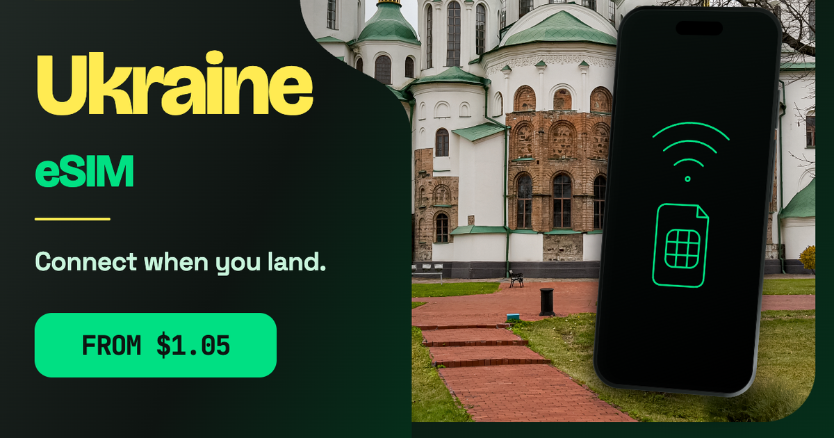 Ukraine eSIM travel data guide