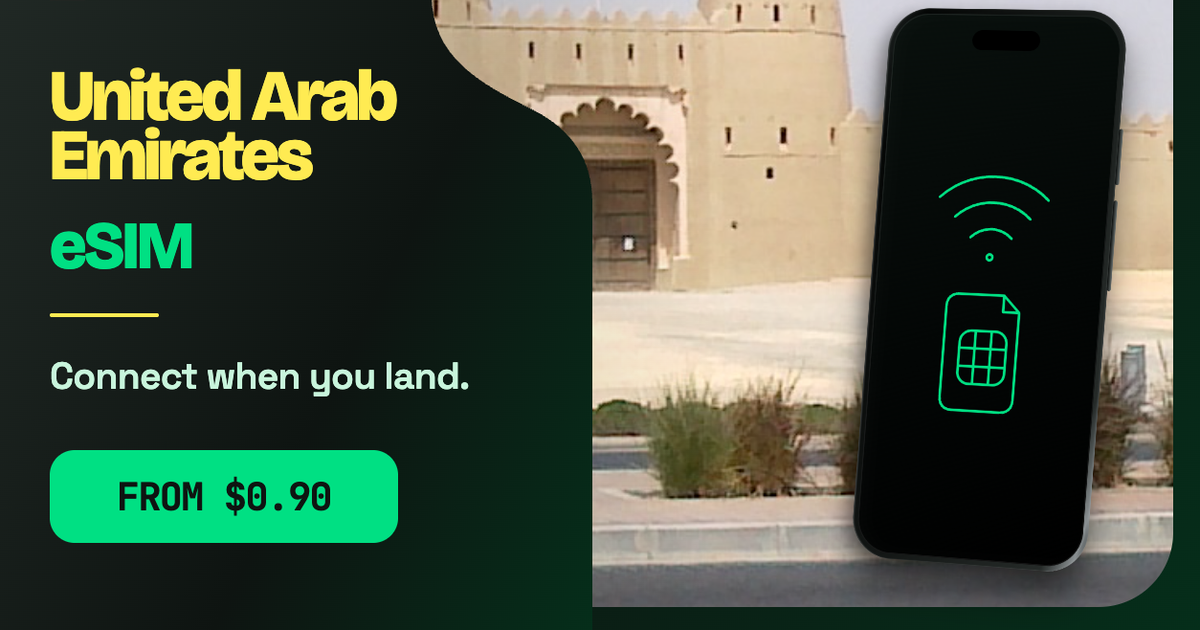 UAE eSIM travel data guide