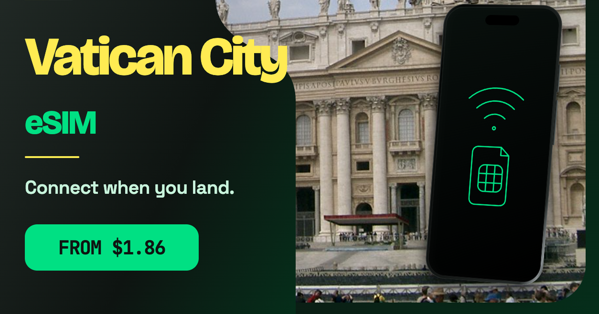 Vatican City eSIM travel data guide