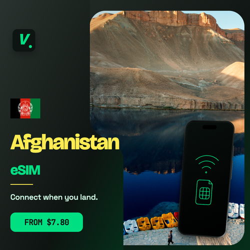Afghanistan eSIM – prepaid travel data plans