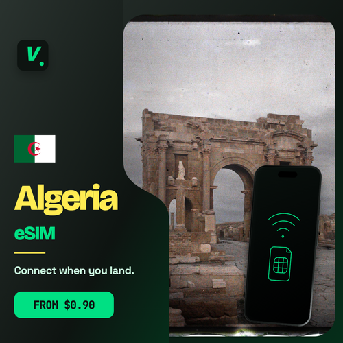 Algeria eSIM – prepaid travel data plans