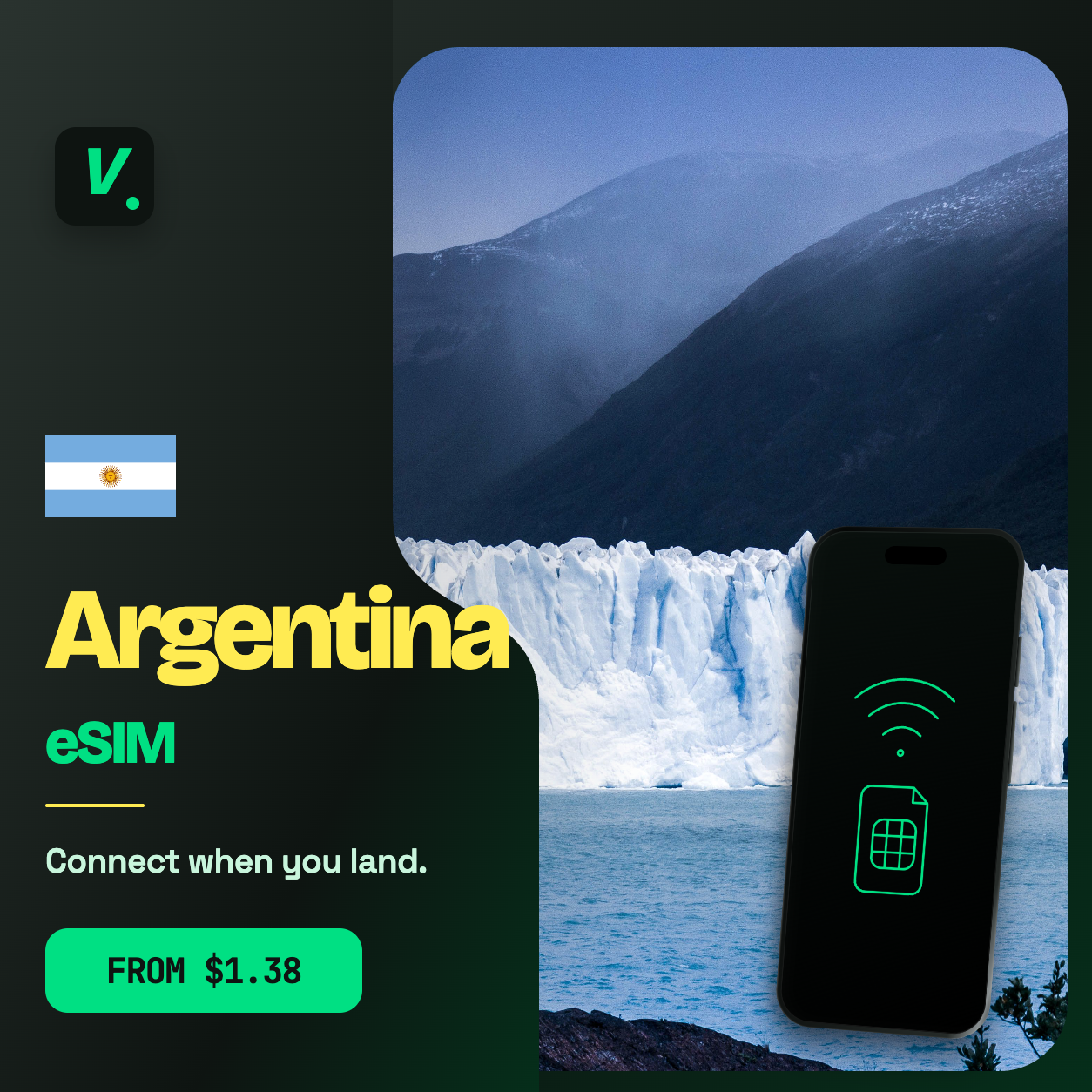 Argentina eSIM – prepaid travel data plans