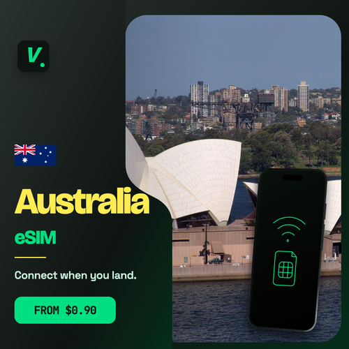 Australia eSIM – prepaid travel data plans